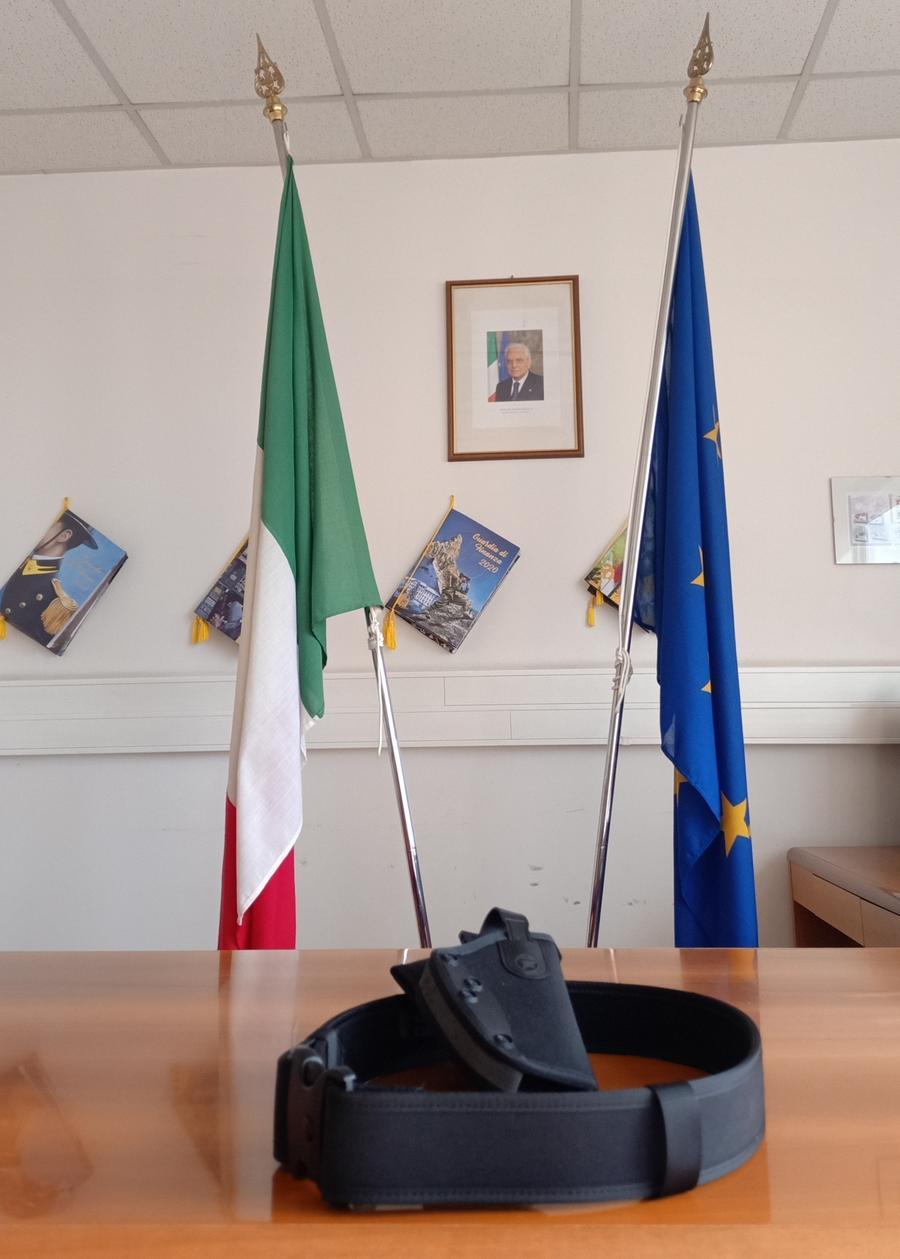 
	Un cinturone sequestrato dai funzionari dell&rsquo;Agenzia delle dogane e dei monopoli di Reggio Emilia

