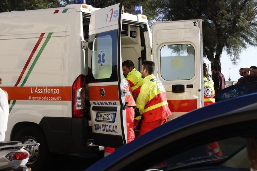 
	Un'ambulanza della Svs di via San Giovanni (foto d'archivio)

