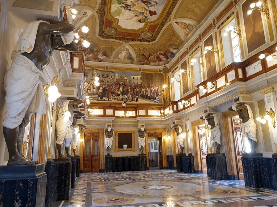 
	Sala Sciuti riaperta dopo il restauro (foto Ivan Nuvoli)

