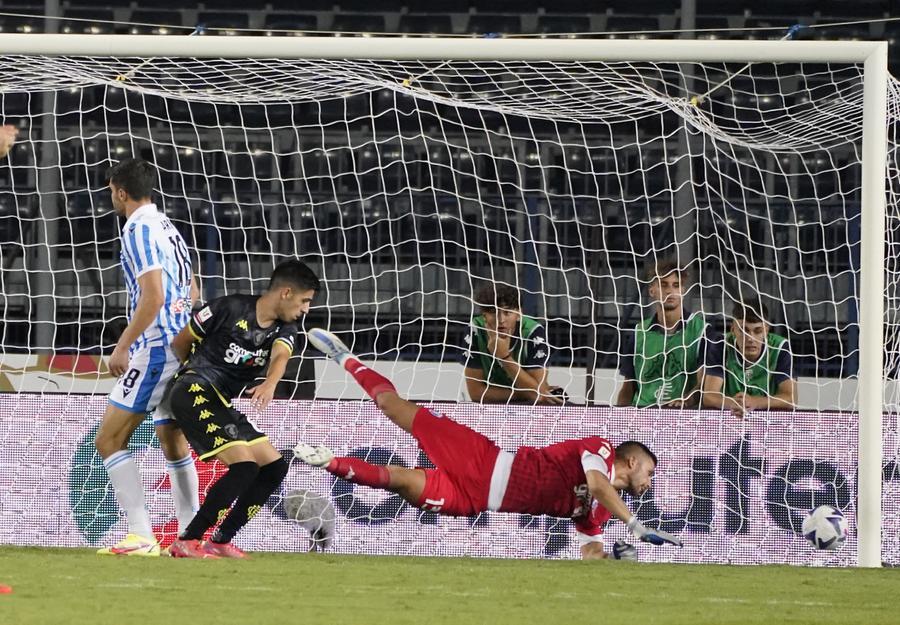 
	Il gol di Arena che elimina l'Empoli e qualifica la Spal ai sedicesimi di finale di Coppa Italia (Foto LaPresse)

