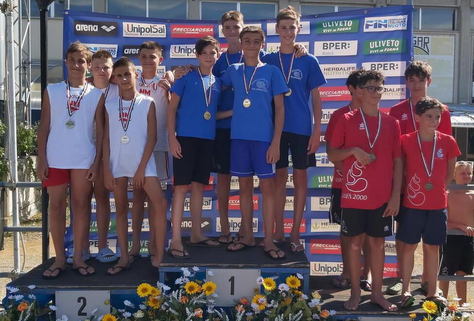 Il Nuoto Valdinievole brilla agli italiani estivi di lifesaving