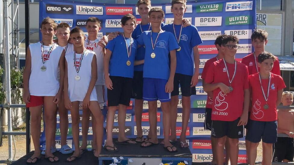 Il Nuoto Valdinievole brilla agli italiani estivi di lifesaving