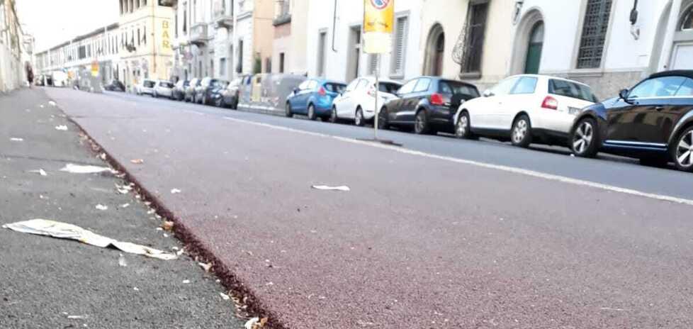 Tre incidenti in appena un mese: il caso della nuova pista di Via Toselli