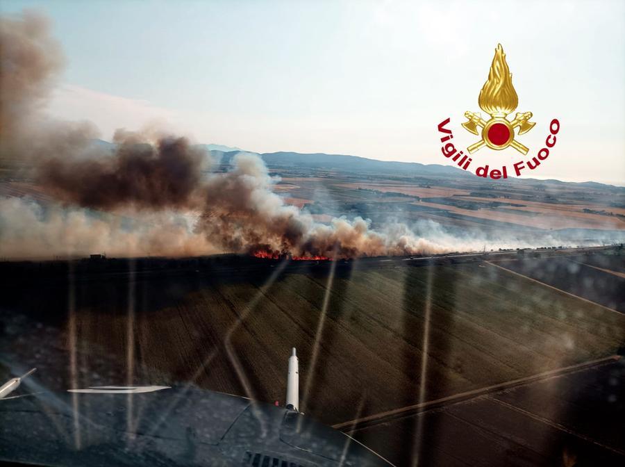 
	L'incendio a Venturina

