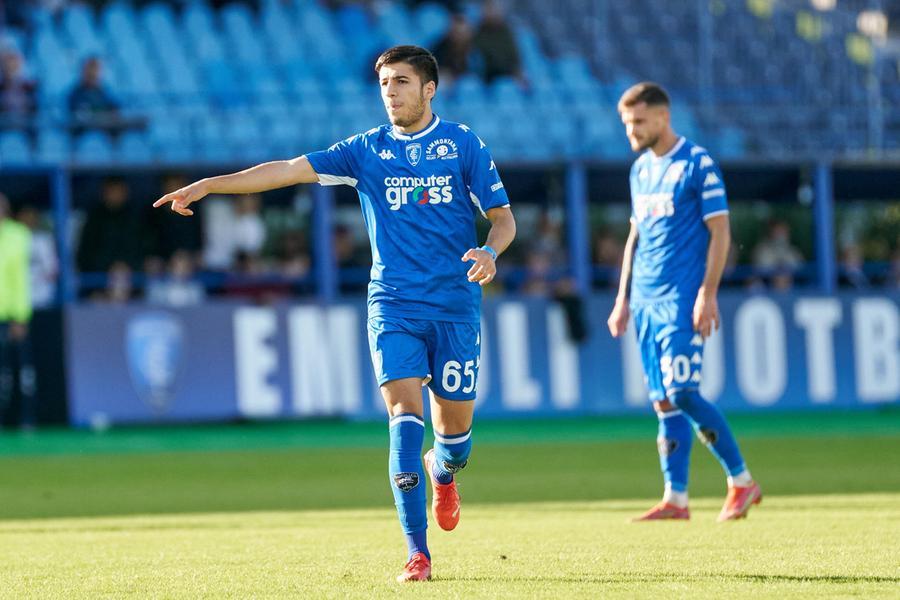 
	Fabiano Parisi con la maglia dell'Empoli

