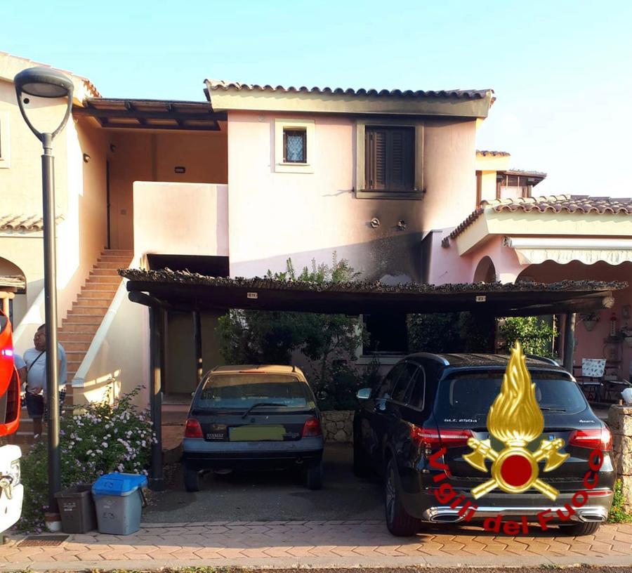 Olbia, in fiamme un appartamento: in salvo una famiglia