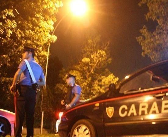 Un posto di blocco dei carabinieri (foto d’archivio)