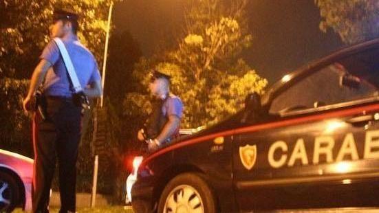 Un posto di blocco dei carabinieri (foto d’archivio)