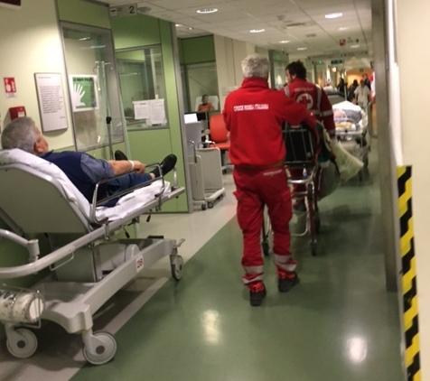 Il pronto soccorso dell’ospedale San Luca