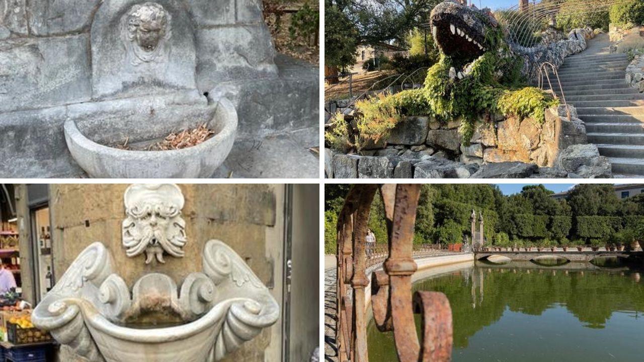 Firenze, che succede alle fontane storiche? Siccità e degrado "spengono" i gioielli della città