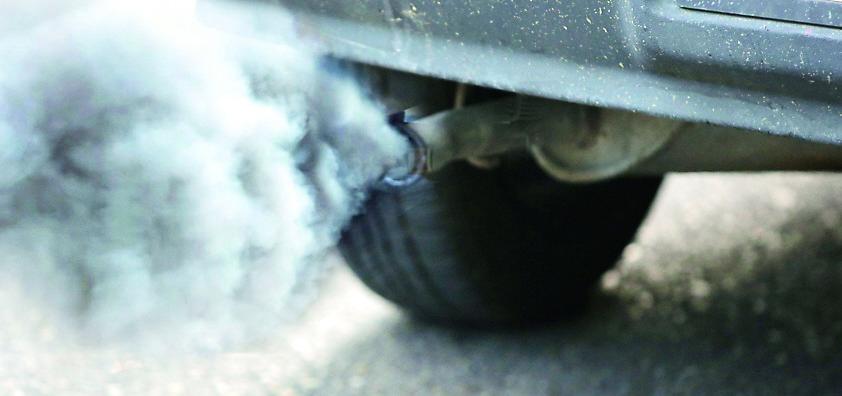 
	I gas di scarico delle auto contribuiscono alla formazione dell'ozono

