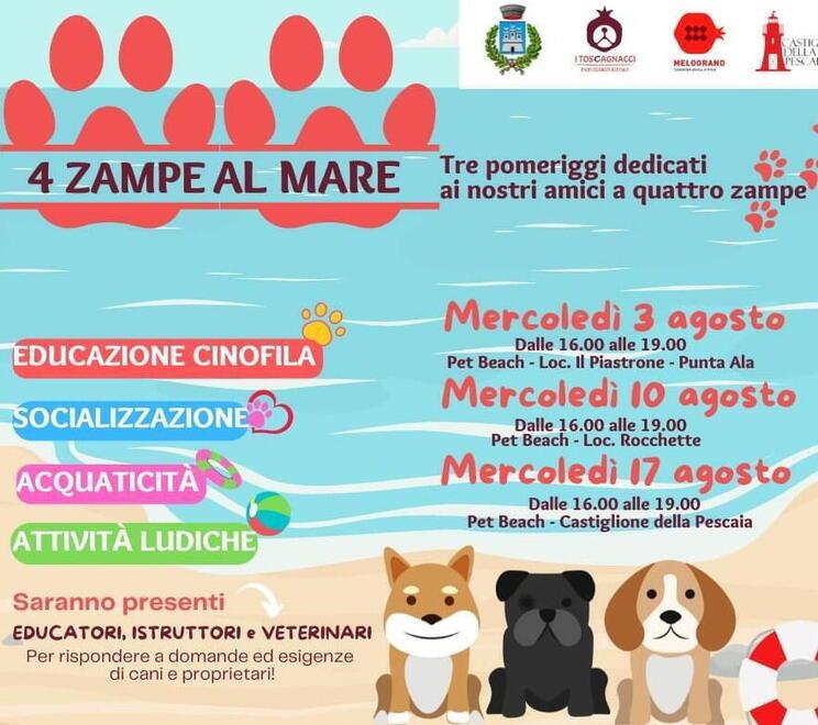 La lamentela: «Alle Rocchette ormai i cani hanno colonizzato la spiaggia»