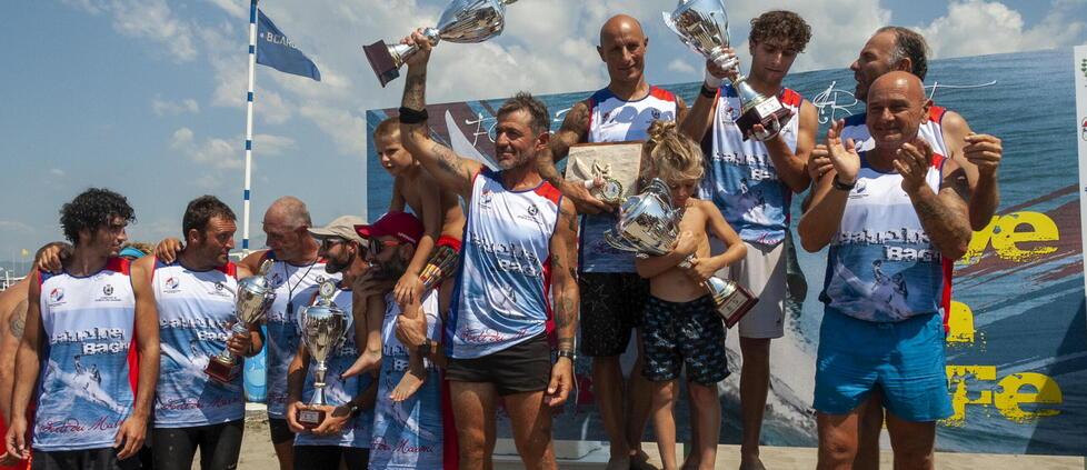 Palio dei pattini a Forte, per il bagno Margherita un trionfo a tempo di record 