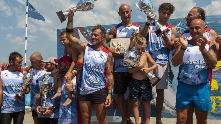 Palio dei pattini a Forte, per il bagno Margherita un trionfo a tempo di record