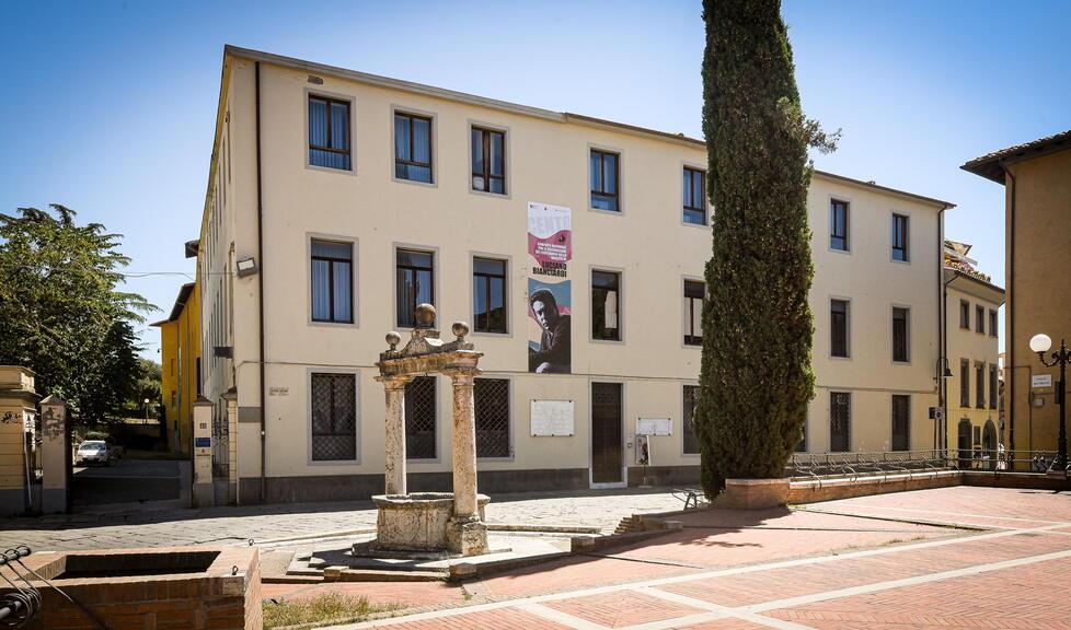 La sede del Polo Universitario grossetano in via Ginori, in centro storico a Grosseto