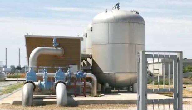 Gli impianti Asa in località Franciana per il trattamento di boro e arsenico dove l’azienda ipotizza la costruzione del dissalatore