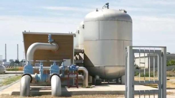 Gli impianti Asa in località Franciana per il trattamento di boro e arsenico dove l’azienda ipotizza la costruzione del dissalatore