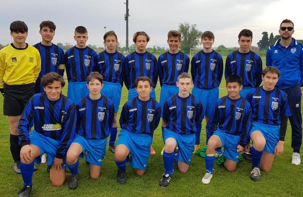 La squadra degli Allievi B della Freccia Azzurra composta da ragazzi nati nel 2007