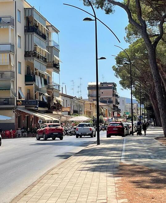 Uno scorcio di via delle  Collacchie (foto Giorgio)