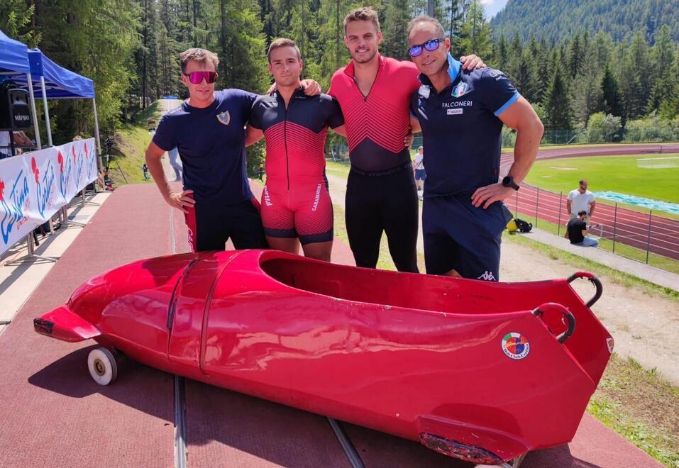 Peccioli sale sul bob con Fantazzini l’olimpionico testimonial nel mondo