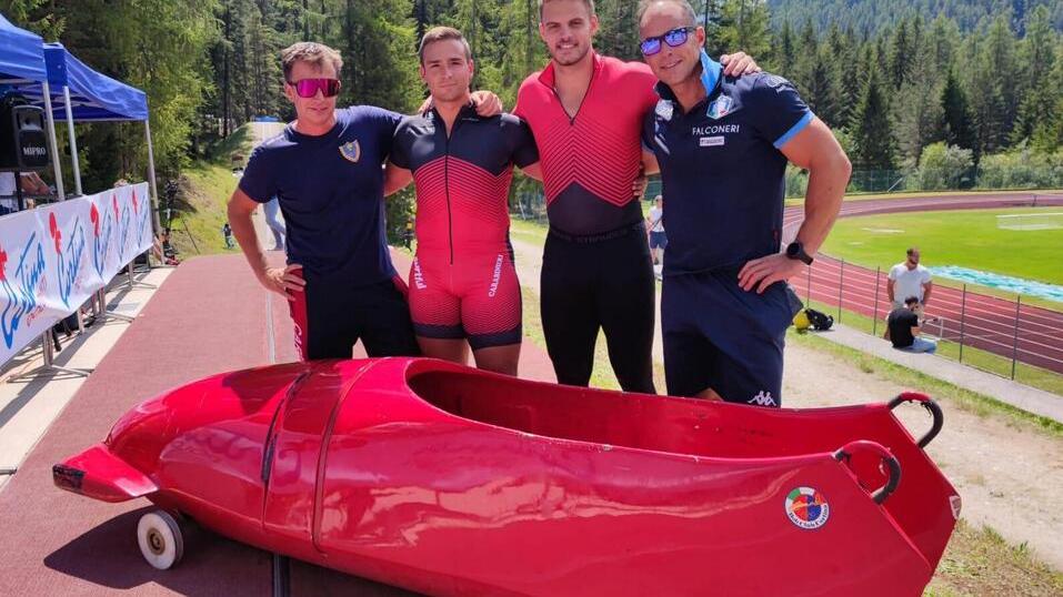 Peccioli sale sul bob con Fantazzini l’olimpionico testimonial nel mondo