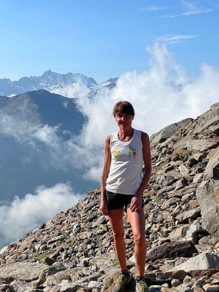 
	L'atleta reggiana Isabella Morlini tra i monti


