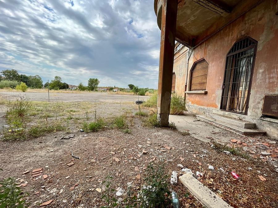 
	L'area di via Foro Boario in cui sorger&agrave; l'impianto sportivo

