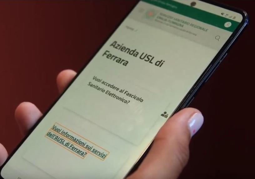 Ferrara, la app Ausl: Fse, informazioni e segnalazioni in un unico canale