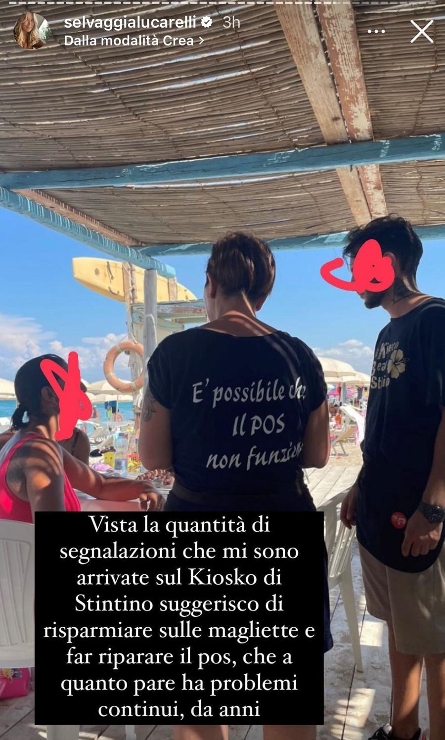 Non c’è il pos, Selvaggia Lucarelli contro il Kiosko di Stintino