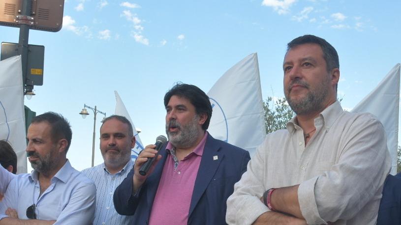 Matteo Salvini apre la campagna elettorale a Olbia: per la Sardegna punta sui trasporti 
