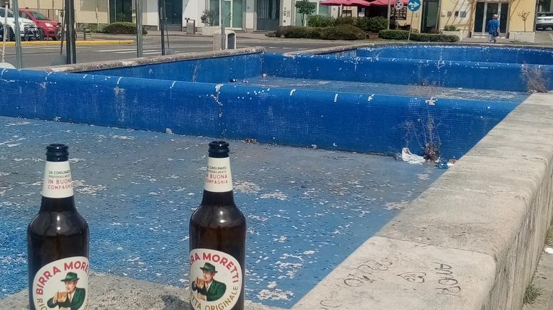 Fontane nel degrado, a Montecatini un bilancio amaro: rifiuti anche in piazza e alla stazione