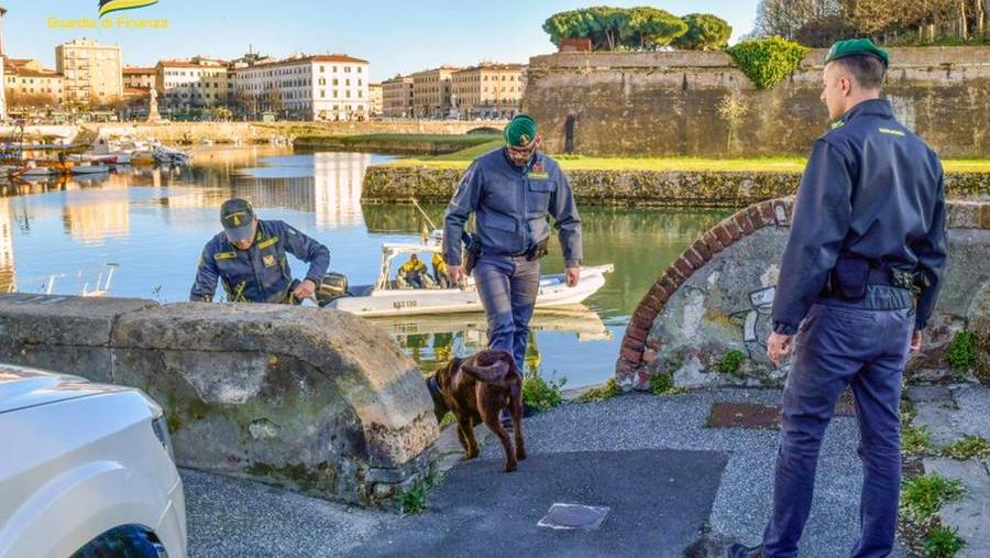 Tre militari della guardia di finanza (foto d'archivio)