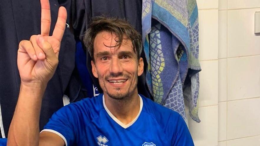 Federico a 46 anni vince e dà un calcio alla carta d’identità: «Ho testa e gambe»