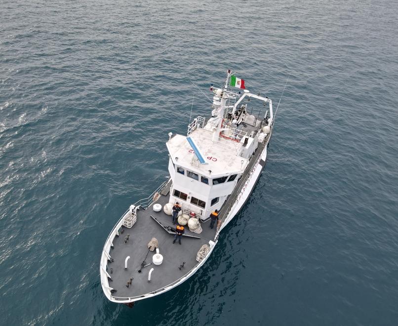 Vanto guardia costiera: la Pennetti va in missione