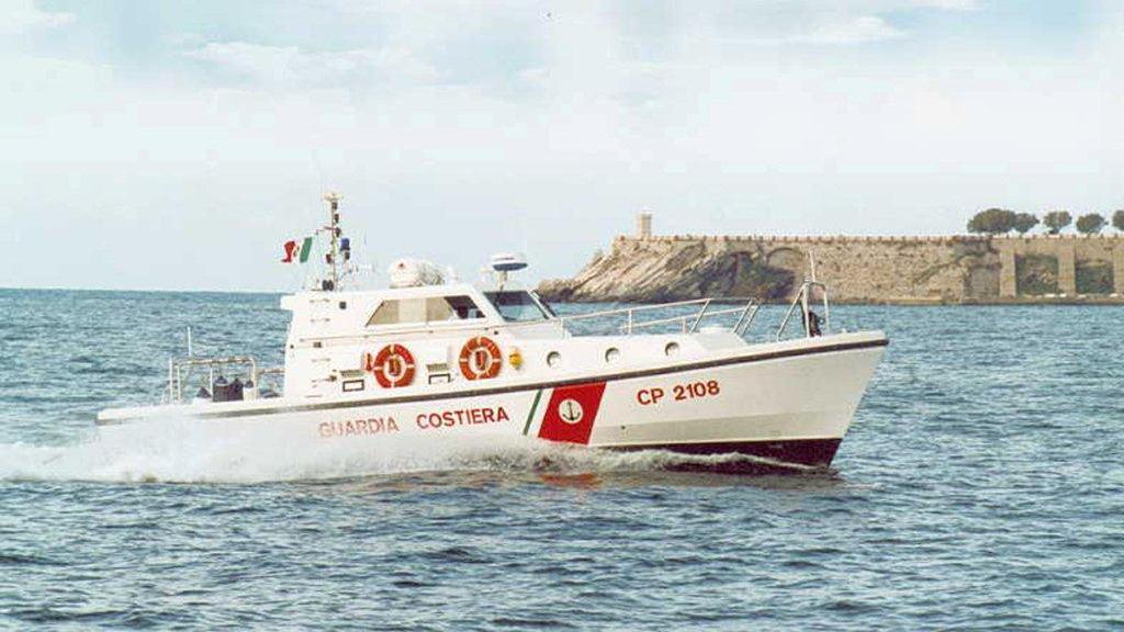 Un mezzo della capitaneria