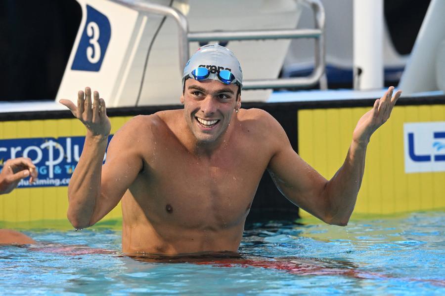 Europei di nuoto: Gregorio Paltrinieri medaglia d’oro a Roma, campione negli 800 sl Bronzo a Galossi