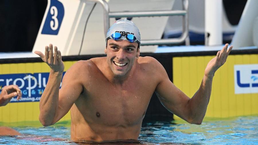 Europei di nuoto: Gregorio Paltrinieri medaglia d’oro a Roma, campione negli 800 sl Bronzo a Galossi