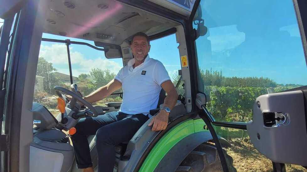 Ora Bonaldi fa  gol nei vigneti tra i suoi clienti i big del calcio 