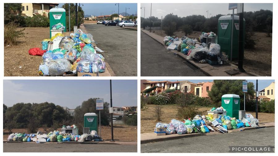 Olbia, maxi discarica di Ferragosto all’ingresso di Murta Maria