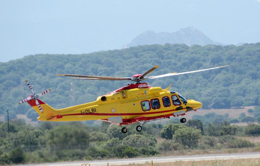 Aeroporto Olbia, inaugurazione elisoccorso 118