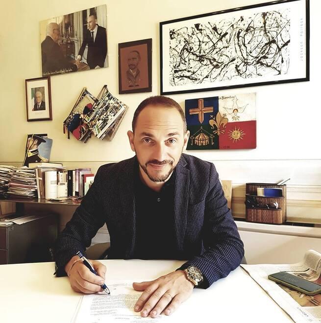 Emiliano Fossi, 49 anni sindaco uscente di Campi Bisenzio