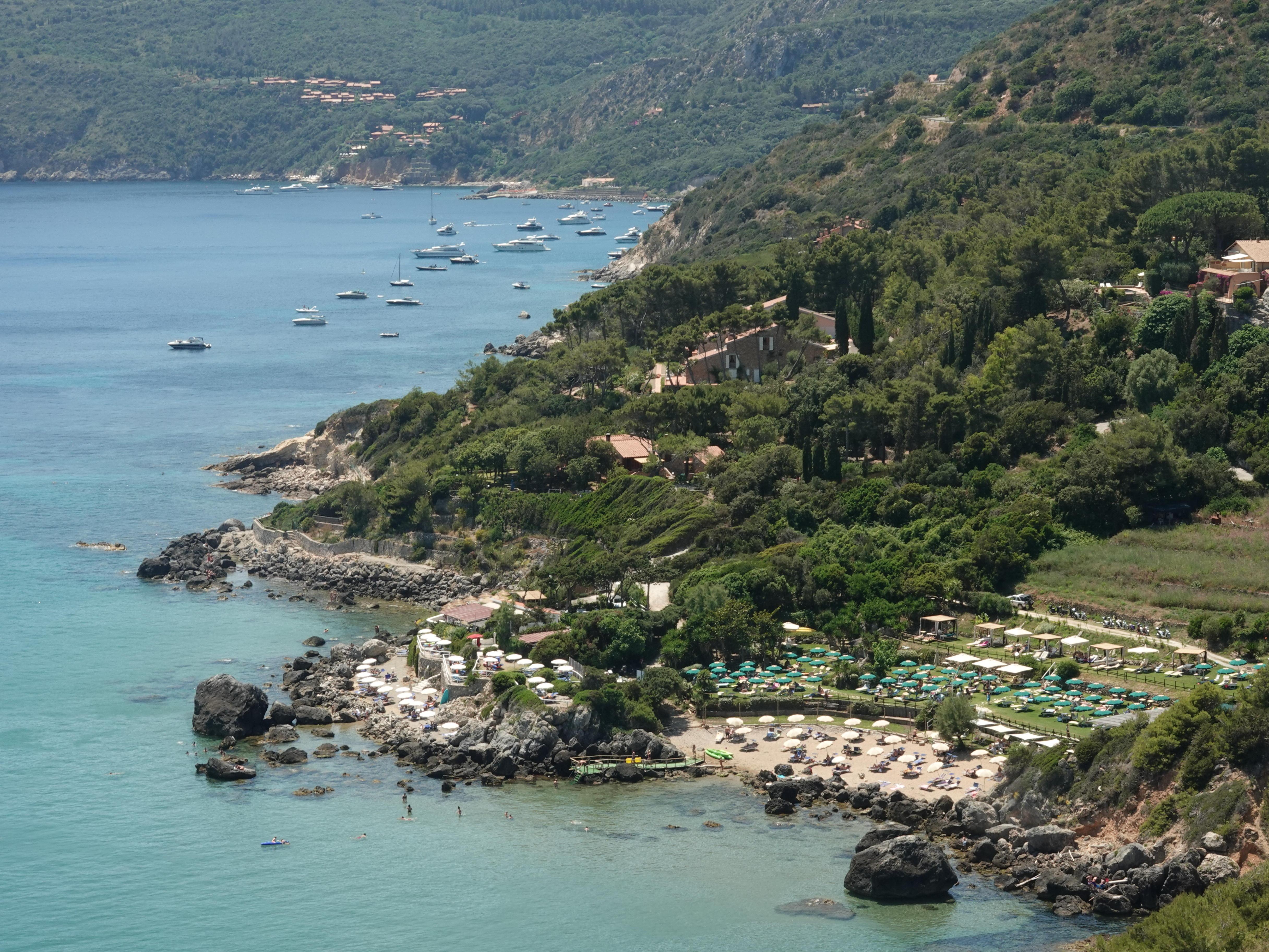 Veduta panoramica di Riva del Marchese