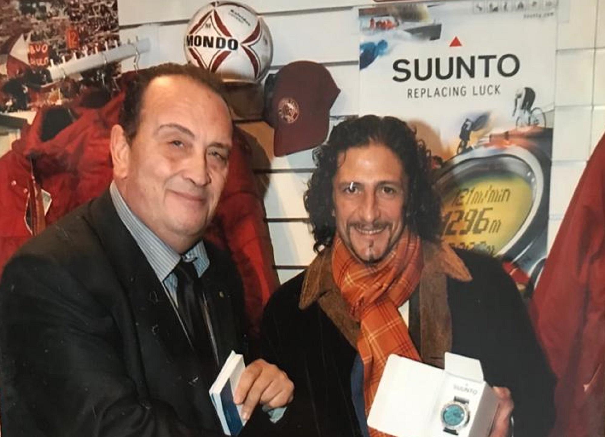 Roberto Baldi con Igor Protti