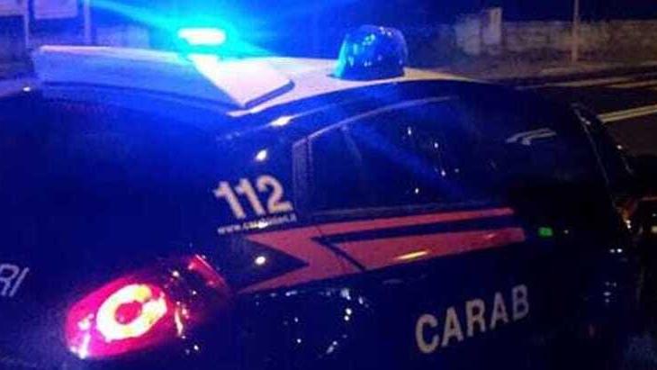 Una pattuglia dei carabinieri (archivio)