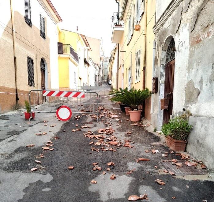 Tromba d’aria, notte di paura a Osilo 