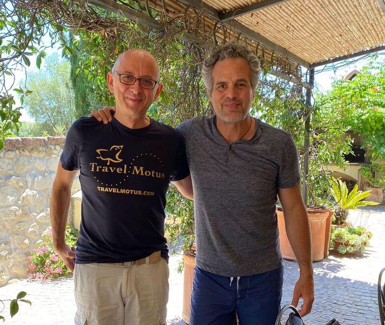 Mario Delitala e Mark Ruffalo