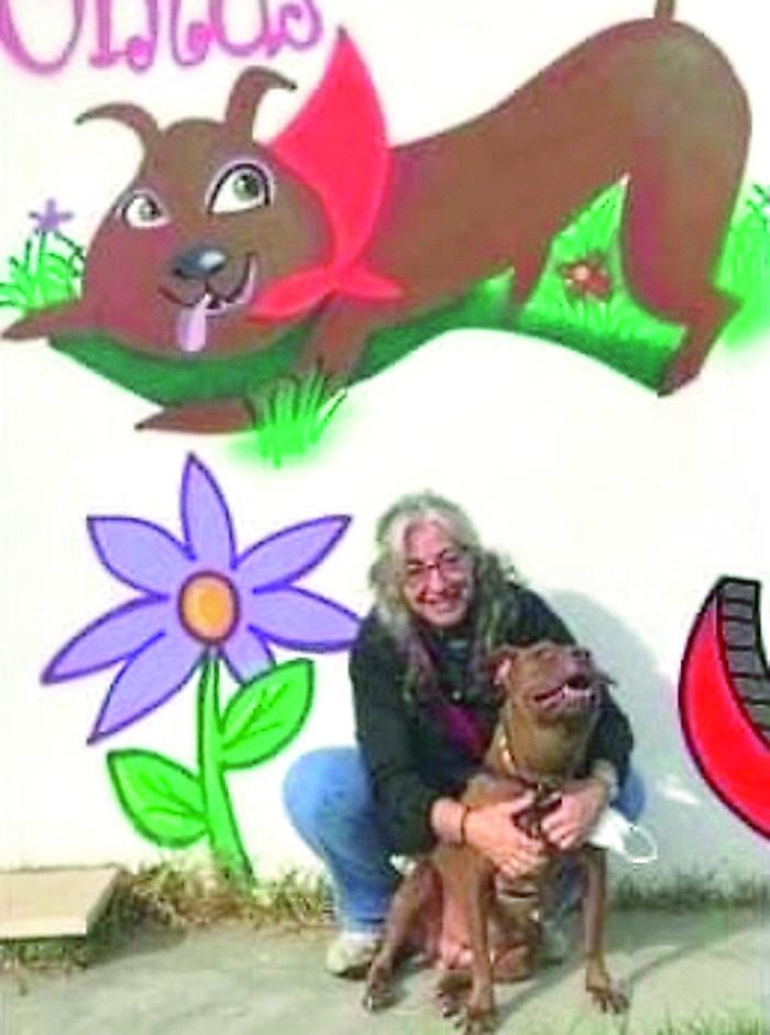 
	La vetrinaria Monica Pais con Palla

