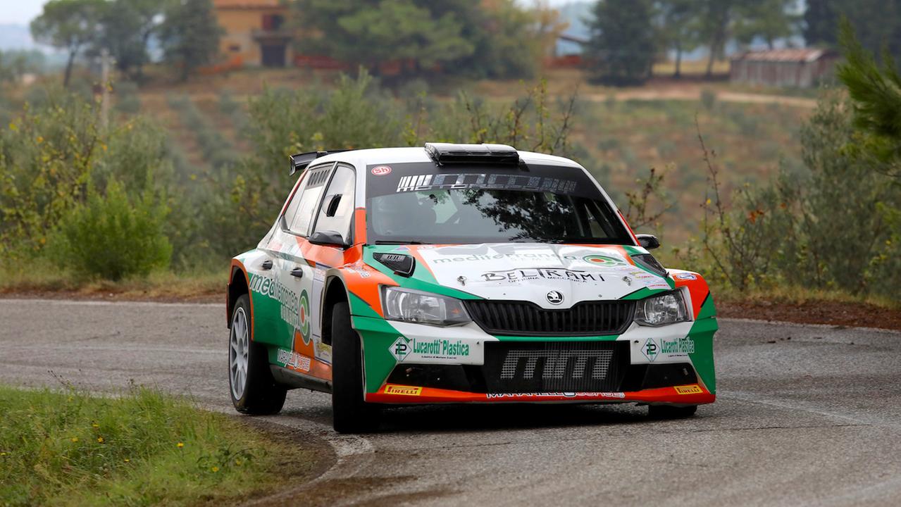 Nella foto l’auto di Carlo Alberto Senigagliesi, vincitore di cinque edizioni della gara (foto Amicorally)