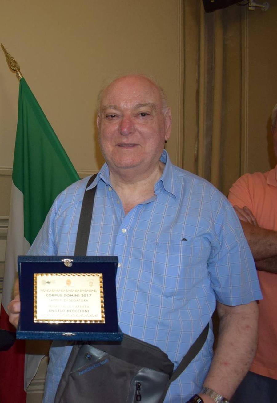 Addio a Pier Angelo Brocchini: «Un padre per i Tappetari»