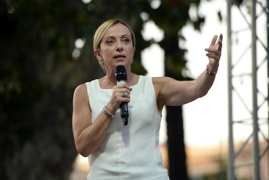 Giorgia Meloni a Cagliari il 2 settembre, è l’unica tappa in Sardegna